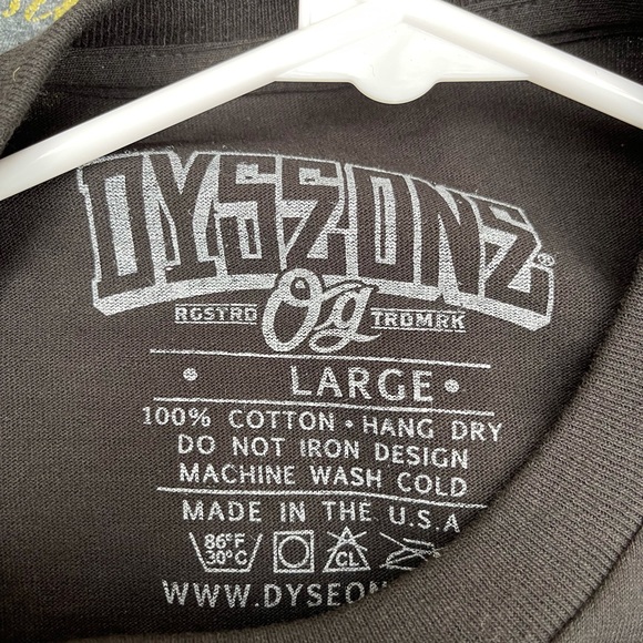 Mens large dyse one T-shirt - Picture 3 of 3